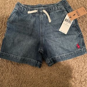 Boys Ralph Lauren denim shorts. Brand New!!